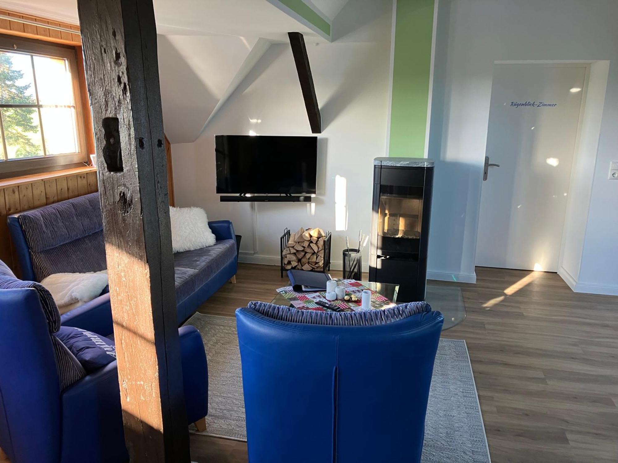 Grosse 4 Sterne Ferienwohnung Beim Boddenstrand Sundhagen-Niederhof ภายนอก รูปภาพ