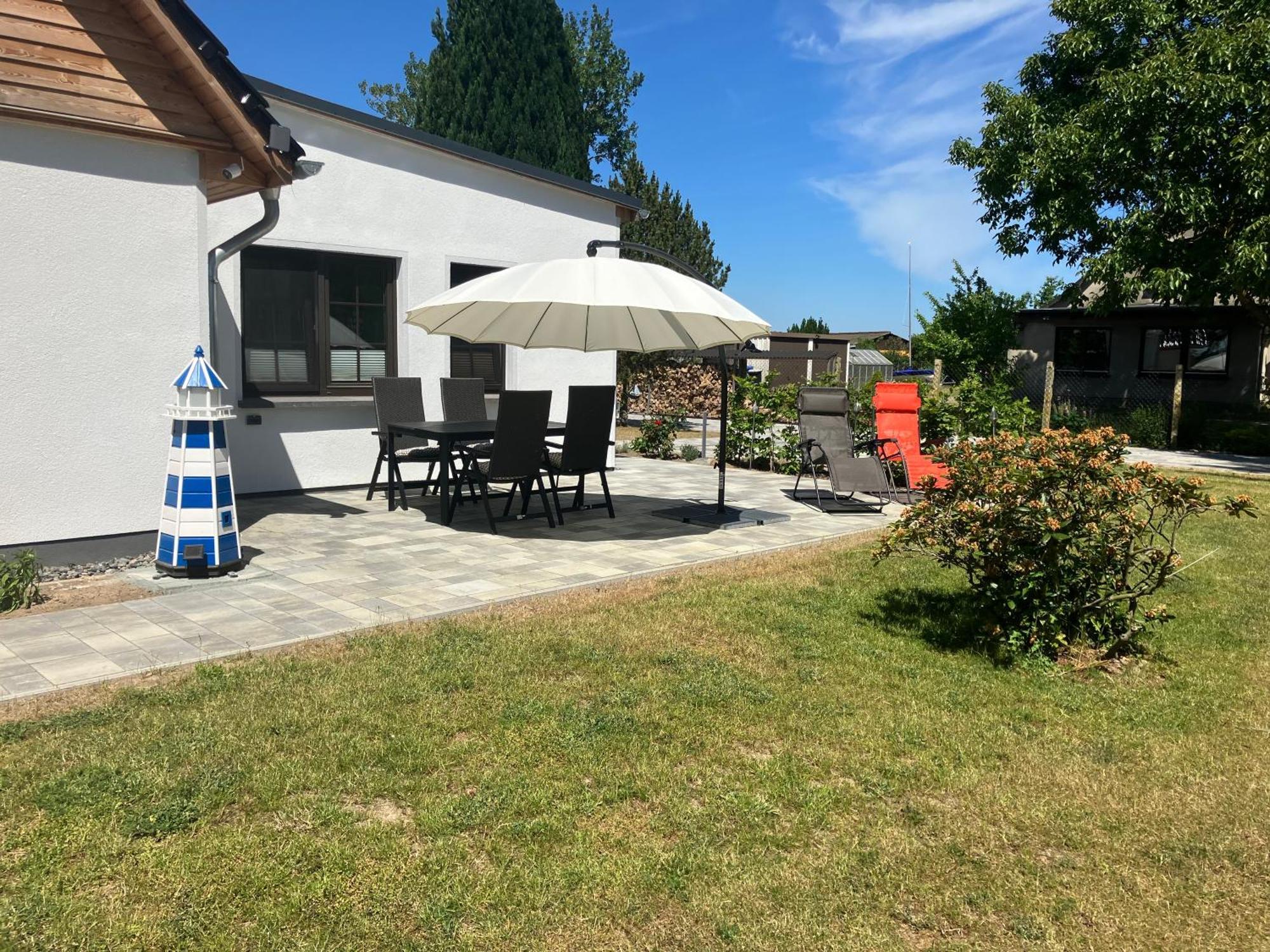 Grosse 4 Sterne Ferienwohnung Beim Boddenstrand Sundhagen-Niederhof ภายนอก รูปภาพ
