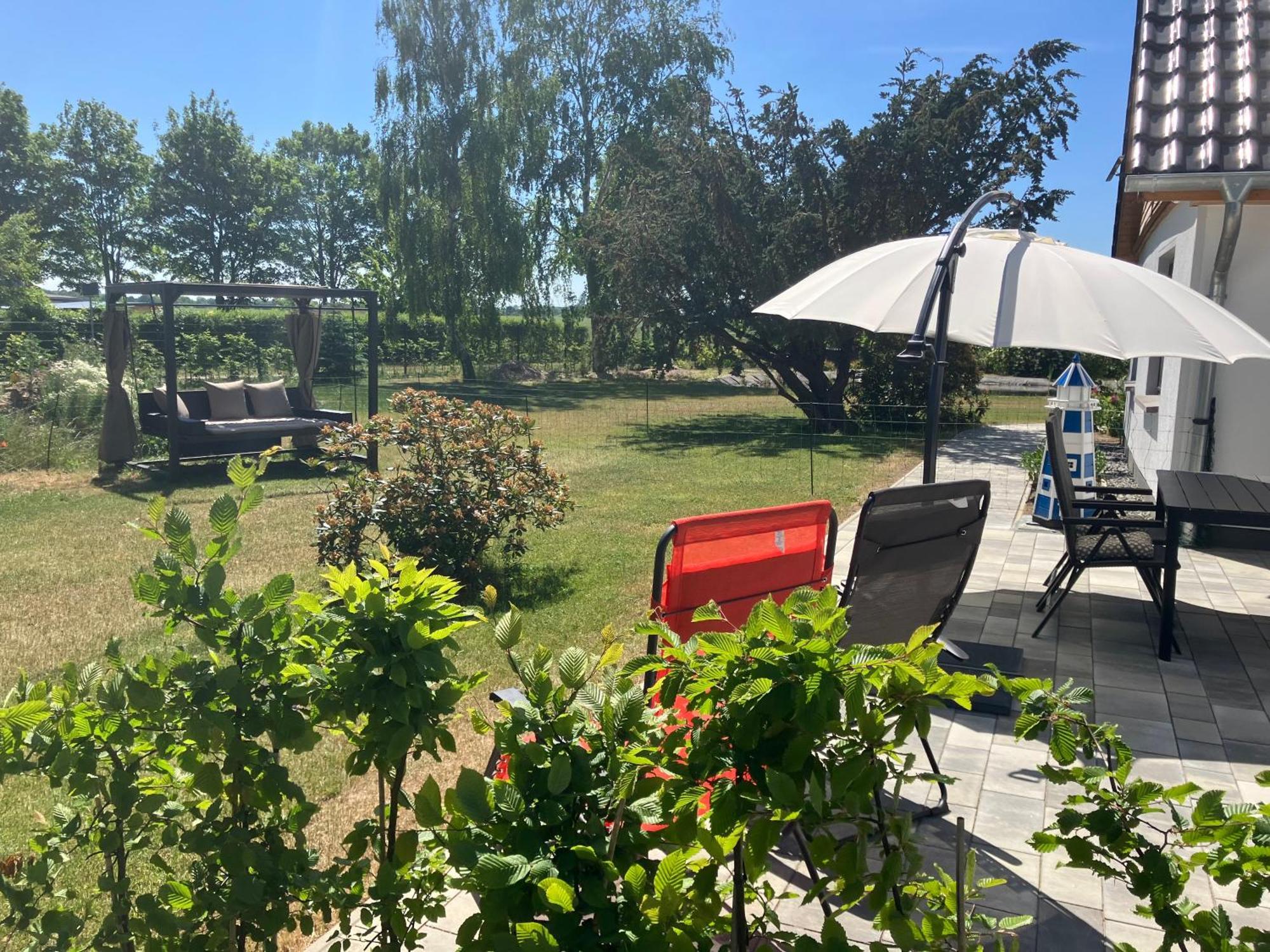 Grosse 4 Sterne Ferienwohnung Beim Boddenstrand Sundhagen-Niederhof ภายนอก รูปภาพ