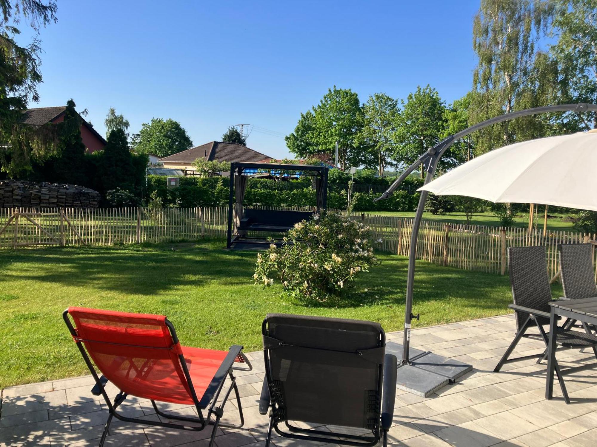 Grosse 4 Sterne Ferienwohnung Beim Boddenstrand Sundhagen-Niederhof ภายนอก รูปภาพ