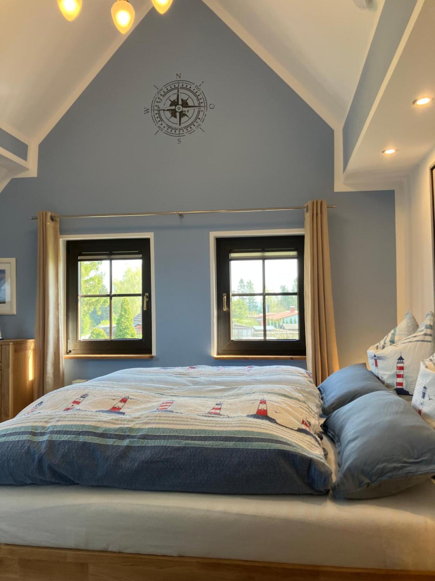 Grosse 4 Sterne Ferienwohnung Beim Boddenstrand Sundhagen-Niederhof ภายนอก รูปภาพ